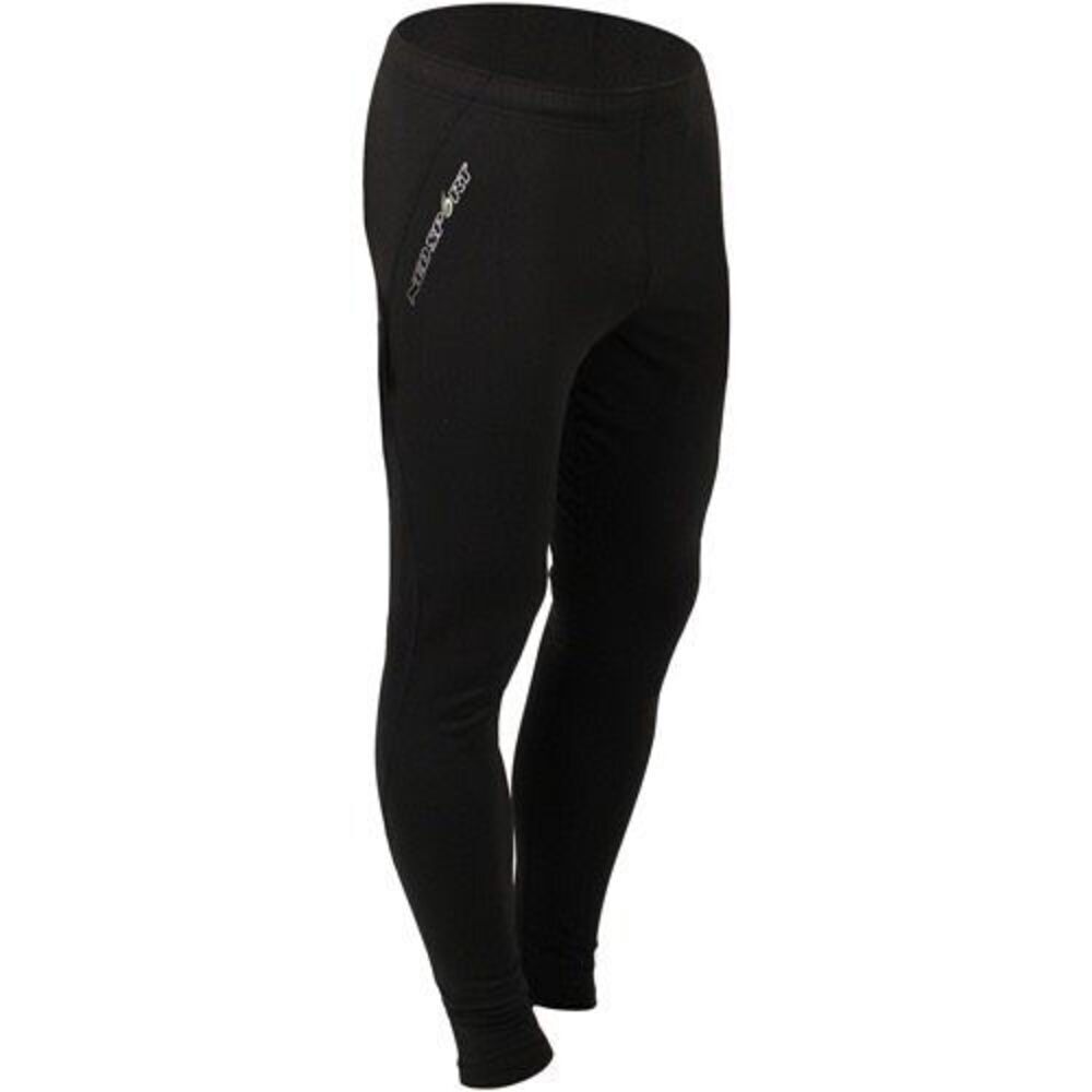 Neosport NWT Adult Polyolefin Base Layer Pants, Men's, XL, Black